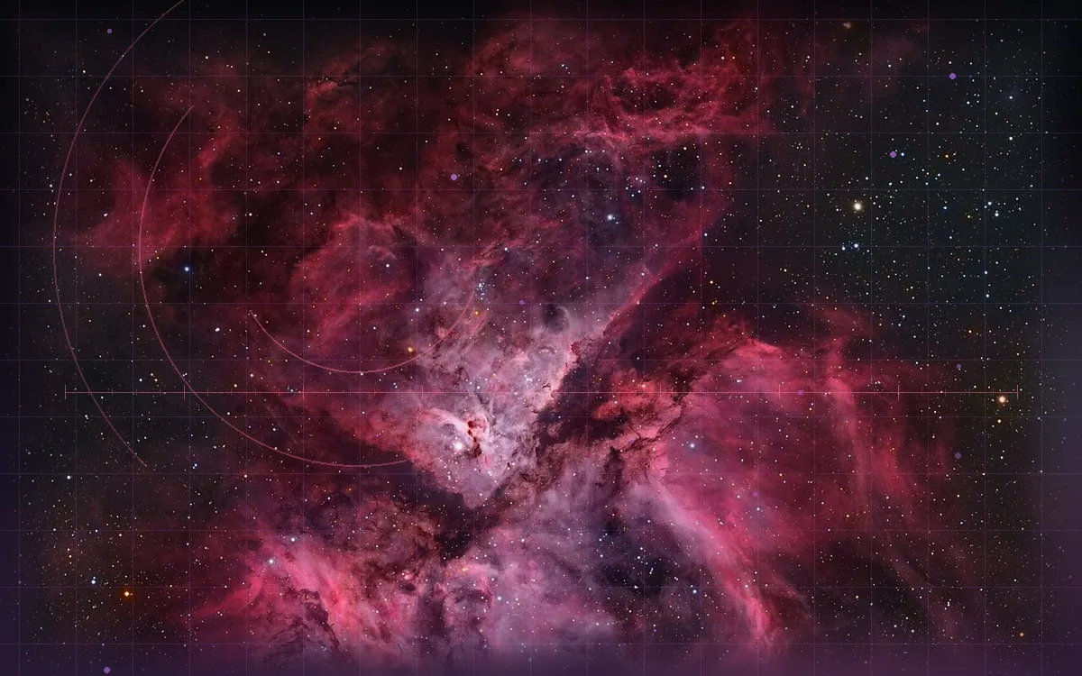 Visual evidence plate for Carina Nebula