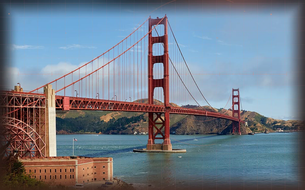 Visual evidence plate for Golden Gate tower