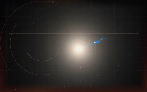 Visual evidence plate for M87* event horizon