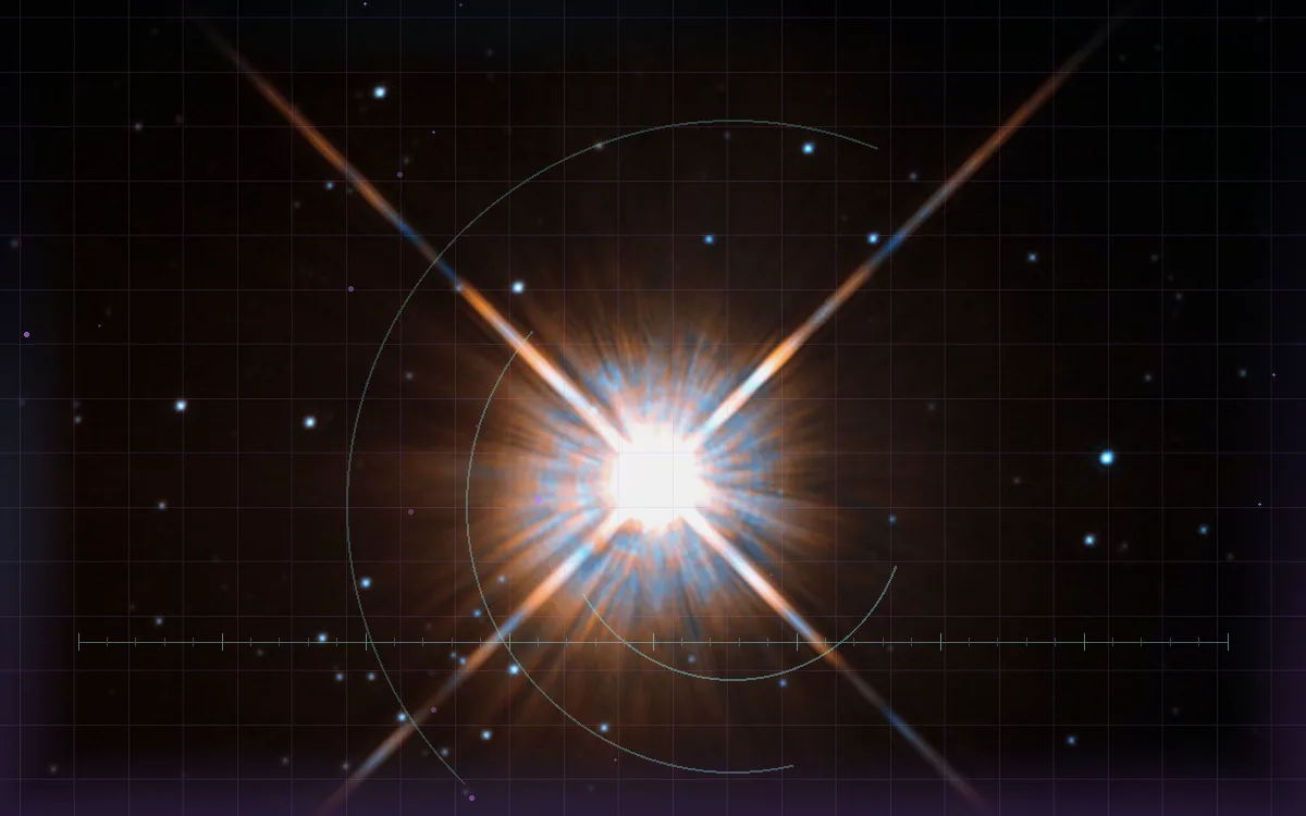 Visual evidence plate for Distance to Proxima Centauri