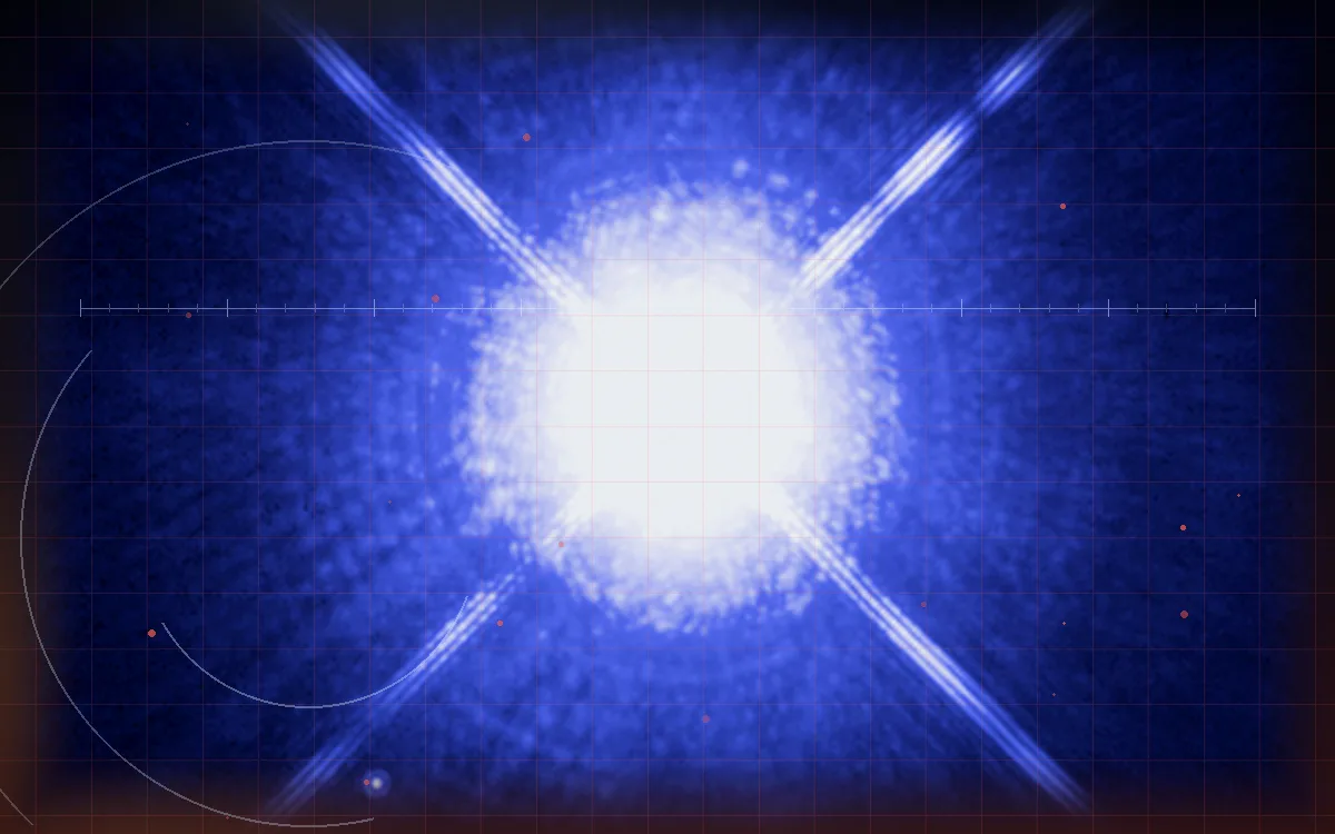 Visual evidence plate for Sirius A