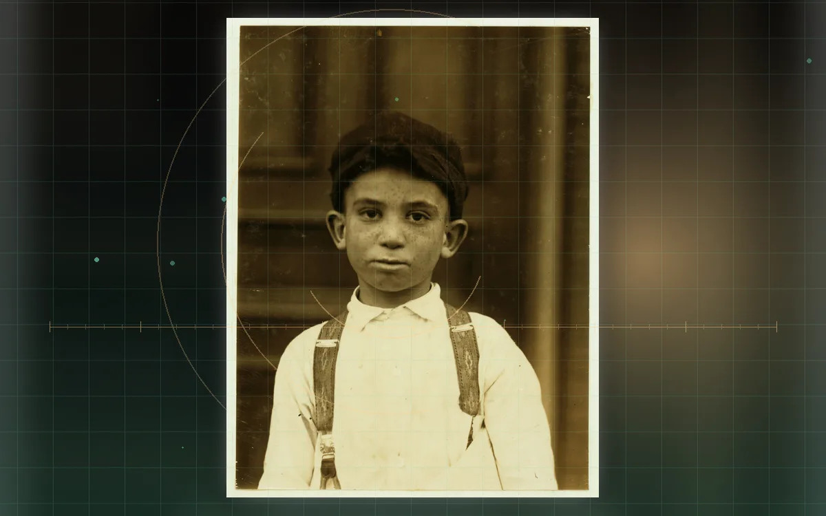 Visual evidence plate for Six-year-old child