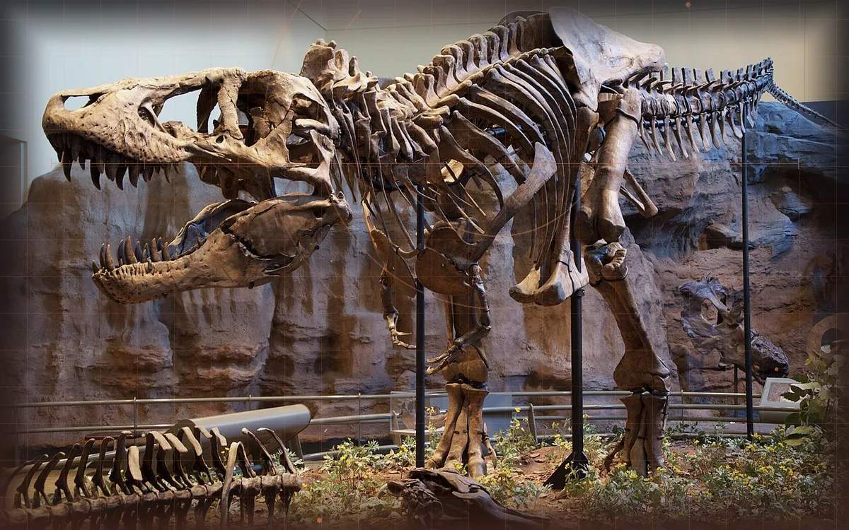 Visual evidence plate for Tyrannosaurus rex